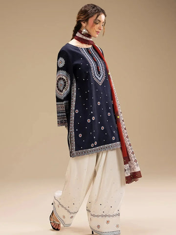 ROYAL BLUE KURTA 3PC